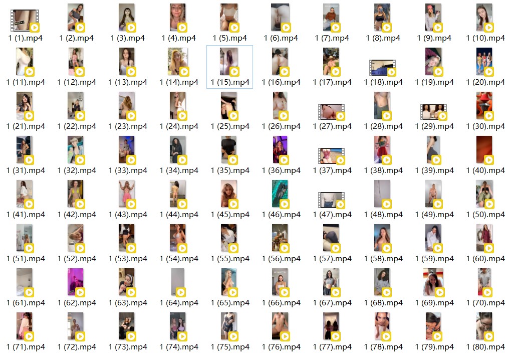 Tiktok hot video collection